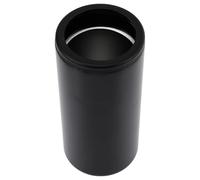 HOODANCOS Enfriador de Latas Aislado de 12 Oz Funda Doble Capa de Acero Inoxidable Color Negro Mate Porta Latas Delgado para Bebidas y Cerveza Adecuado para Mantener Frías en Viajes y