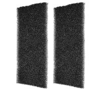 HOODANCOS Esponja de Filtro de Aire para Automóvil, 2 Piezas, Esponja Negra para Interior, Alta e Filtración y Protección del Motor del Ventilador del Evaporador