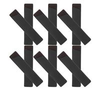 HOODANCOS Estuche para Bolígrafos Individual de Piel Sintética Negra Tamaño Compacto 165 X 35 CM Protector de Bolsillo para Bolígrafo Funda para Lápices Portátil para Oficina Escuela