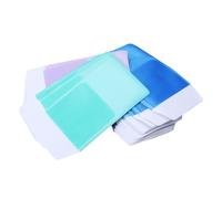 HOODANCOS Estuche para Bolígrafos Médico de PVC Resistente a Caídas, Color Surtido, Paquete de 10 Unidades, Bolsillo para Bolígrafos, Adecuado para Uso Diario en Entornos Color Aleatorio