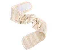 HOODANCOS Faja Abdominal para Ñiño Ajustable en Algodón 100% Transpirable Cinturón para Hernia Umbilical y Protector de Cordón Umbilical Talla Pequeña Verde a Rayas Banda Calmante para