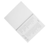 HOODANCOS Fitness Planner X para Hombre y Mujer Registro de Ejercicios con Seguimiento de Progreso Control de Medidas Corporales y Planificador de Salud