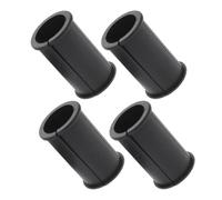 HOODANCOS Funda Protectora de Goma para Micrófono, 4 Piezas, Junta Antivibración para Soporte de Micrófono, Absorbe Impactos, Reduce Ruido de Viento, Compatible Videocámaras para Grabación