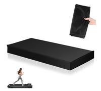 HOODANCOS Funda Protectora en Tela Oxford 210d para Cinta de Correr Debajo del Escritorio Negra, Ajuste Seguro y Resistente al Polvo para Equipo de Entrenamiento