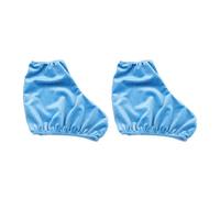 HOODANCOS Fundas para de Hielo Elásticas Talla L Color Azul Claro 1 Par de Cubrebotas Livianos y Protectores para Botas de Patinaje Artístico Accesorios Ideales para Proteger y