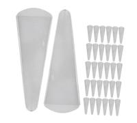 HOODANCOS Fundas para Tijeras De Podar y Peluquería para Uso Doméstico y Profesional, Transparentes De PVC, Pack 50 Unidades, Protección Segura Cocina y Trabajo Cotidiano