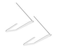 HOODANCOS Guía Paralela Prensatelas para Máquina de Coser, Barra Prensadora Multiusos, Accesorio de Costura 2 Unidades para Acolchado y Patchwork, Compatible Máquinas Domésticas,