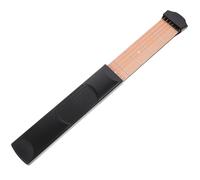 HOODANCOS Guitarra Bolsillo Portátil Práctica Herramienta Entrenamiento Acordes Guitarra para Principiantes Accesorio Duradero y Compacto con Diseño PP para Mejorar Técnica y Precisión