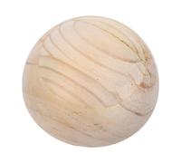 HOODANCOS Herramienta de Cerámica de Madera de Pino Beige Semiesférica de 12 Cm para Modelar Cuencos y Cestas Arcilla, Adecuado para Clases de Arte y Manualidades