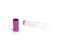 HOODANCOS Herramienta para moldear crema de labios con aleación de aluminio y silicona, 1 set, apta para niñas, uso en DIY de labiales con función de desmoldeo eficiente Color Aleatorio