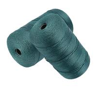 HOODANCOS Hilo de Pesca de Nylon Trenzado de 24 Hebras, Cuerda para Reparación de Redes de Pesca, Resistente a Pesadas, Paquete de 2, y Bricolaje