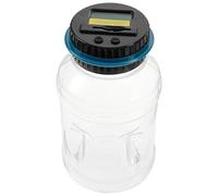HOODANCOS Hucha Automática Contadora de Monedas Transparente con Pantalla Digital Banco de Ahorro Duradero de PVC para Monedas USA Jarro de Ahorro Práctico sin Batería Color Color Aleatorio