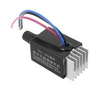 HOODANCOS Interruptor Regulador de Velocidad sin Escalon para Ventilador Eléctrico de Camión y Coche 12v/24v Disipador de Calor Controlador Electrónico de Motor Cc para Control Automático