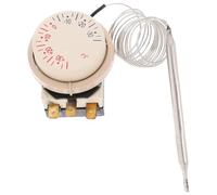 HOODANCOS Interruptor Termostato para Refrigerador Control de Temperatura Ajustable de 30 ℃ a 30 ℃ Perilla Mecánica Reemplazo para Frigorífico y Armario Refrigerado Acero Inoxidable y