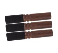 HOODANCOS Juego de 3 Mazos para Cuenco Tibetano de Madera Nepalí Baquetas Pequeñas de 13 CM para Terapia de Sonido y Meditación Accesorio Compacto para Prácticas de Relajación y