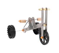 HOODANCOS Juguete Interactivo para Loros y Cacatúas Estilo Bicicleta de Abs, Fácil de Mover y Almacenar, Adecuado como Obsequio para Mascotas y Entrenamiento