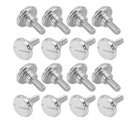 HOODANCOS Kit 100 Tornillos de Apriete para Prensatelas de Máquina de Coser, Accesorios de Fijación Metálicos Compatibles para Costura y Confección, Repuestos Duraderos para Mantenimiento