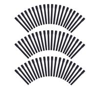 HOODANCOS Kit de 300 Palitos Mezcladores de Plástico Negro para Mezclar Pigmentos de Maquillaje y Pintura, Ideales para Microblading y Artistas Profesionales