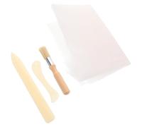 HOODANCOS Kit de Encuadernación de Libros para Principiantes Telas de Reparación, Cepillo, Materiales Duraderos para Restauración de Libros Antiguos y Suministros para Color Color Aleatorio