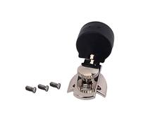 HOODANCOS Kit de Soporte para Pulgar de Clarinete con Protector de Dedos y Tornillos Repuesto para Instrumentos de Viento Cubierta Negra y Plateada y Lavable Alivio de Dolor y Posición