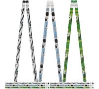 HOODANCOS Lápices de Madera Pequeños Temática de Fútbol, Set de 12 Unidades, Lápices Deportivos para Escribir y Dibujar en Oficina y Escuela, Herramienta de Dibujo Fiestas