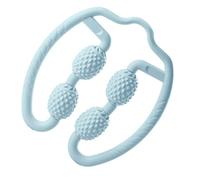 HOODANCOS Masajeador De Piernas Abrazadera De Anillo De Masaje Para Yoga Rodillo De Relajación Muscular De Piernas Masajeador Muscular De Cuatro Ruedas