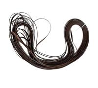 HOODANCOS Material para Reparar Sillas y Muebles de Ratán PE Rollo de Cinta Multifuncional Color Café Oscuro Resistente y Flexible para Bricolaje y Reparación de Mimbre