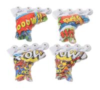 HOODANCOS Mini Patines de Dedo 2 Pares Modelo Rodillo Compacto para Juguetes de Escritorio Educativos y Divertidos Accesorios Pequeños para Juegos de Ocio y Aprendizaje de Skate