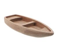 HOODANCOS Modelo de Barco de Madera: Canoa clásica en Miniatura, decoración para el hogar y Escritorio, Detalle Cuidado, 1 Pieza