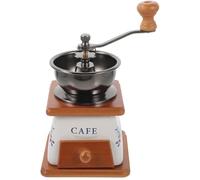 HOODANCOS Molinillo Manual de Café Adecuado para Moler Granos de Café y Otras Semillas de Cerámica Diseño Compacto y Antideslizante para Uso en Casa y Cocina
