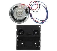 HOODANCOS Movimiento de Reloj de Péndulo Carillón Horario, Kit DIY Caja de Música y Altavoz, Material Plástico y Metal, Fácil Instalación para Reparación de Relojes