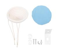 HOODANCOS Nido Alta de Algodón Pájaros Cuerda para Colgante Hecho de Comodidad Beige Dureza y Adecuado Hogar y Tiendas de Mascotas