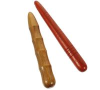 HOODANCOS Palo de Masajeador de Pies de Madera 2piezas para Acupresión y Reflexología, Masaje para Aliviar Tensión Corporal en Casa mientras Miras Televisión