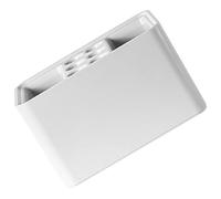 HOODANCOS Paragüero Entrada con Bandeja de Drenaje Desmontable Organizador de Paraguas de Plástico en Color Blanco Perla Soporte Estable para Guardar Paraguas de Lluvia en Hogar y Oficina