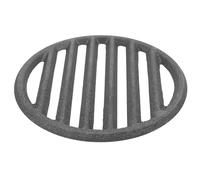 HOODANCOS Parrilla Redonda de Hierro Fundido 16 CM para Barbacoa Rejilla para Brasero y Accesorios para Cocinar al Aire Libre Resistente Distribución Uniforme del Calor