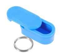 HOODANCOS Pastillero Portátil Pequeño Llavero Hermético para Viajes y Almacenamiento de Medicamentos Resistente al Agua