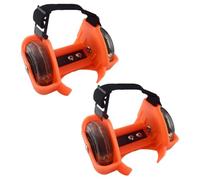 HOODANCOS Patines Ruedas Ajustables para Ruedas Resistentes de PVC Tricolor Patines Portátiles para Jugar y Entrenar Equilibrio