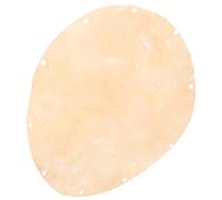 HOODANCOS Piel de Cabra para Tambor Africano Parche Redondo de 20 CM Pieles de Repuesto para Doumbek Accesorios para Percusión y Pieles para Tambor Manual