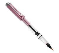 HOODANCOS Pincel Recargable Estilo Pluma para Caligrafía y Acuarela Pelo de Nailon Suave, Cuerpo Transparente Visible, Tamaño Pequeño, Adecuado para Dibujo, Escritura y Pintura Escolar