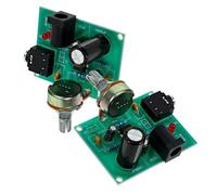 HOODANCOS Placa Amplificadora de Audio DIY Mini Lm386 3-12v Baja Potencia Kit de Soldadura 2 Unidades Compacto para Proyectos Electrónicos y Amplificador de Potencia