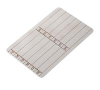 HOODANCOS Placa de Acero Inoxidable y Protección Resistente para Almacenamiento de 24 Palabras Diseño Compacto para Uso en Casa y Almacenamiento en Frío