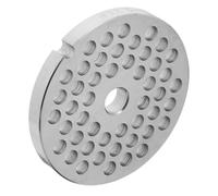 HOODANCOS Placa de Repuesto para Picadora de Carne Acero Inoxidable 69mm Diámetro Exterior 6mm Orificio Disco para Máquina Eléctrica de Picar Carne, Accesorio de Reemplazo para Elaboración