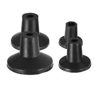 HOODANCOS Placas de Succión de Válvulas de Motor 4 Piezas Goma Resistente para Reparación y Rectificado Neumático Automático, Herramienta de Mantenimiento Automotriz Compatible Coches