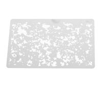 HOODANCOS Plantilla de Pintura de Cobre Reutilizable para Efectos de Envejecido y Desconchado Plantilla Decorativa para Spray Herramienta Resistente para Modelismo y Manualidades
