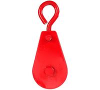 HOODANCOS Polea Pequeña Elevadora de Acero A3 0,2t Rueda Simple para Cable Colgante, Bloque de Poleas Industrial, Accesorios para Manejo de Materiales, Uso en Fábricas y Bricolaje Doméstico