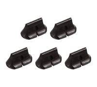 HOODANCOS Puente de Erhu de Ébano Negro 5 Piezas Códigos Profesionales para Instrumento Tradicional Chino Accesorios Musicales Ergonómicos para Músicos Principiantes y Expertos