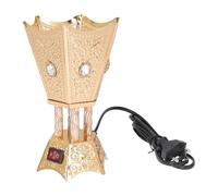 HOODANCOS Quemador de Incienso Eléctrico Color Aleatorio y Temperatura Ajustable Varios Estilos Diseño Elegante de Hierro para Decoración de Escritorio en Dormitorio y Sala de Yoga