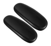 HOODANCOS Reposabrazos para Silla de Oficina 255X95 MM 2 Piezas/Set Compatibles Sillas Gaming y Giratorias Almohadillas Ergonómicas para Brazos Accesorio de Repuesto para Muebles de