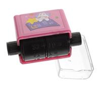 HOODANCOS Sello Rodante de División para Matemáticas, Juguete Educativo para Estudiantes, Material Plástico Resistente, Tinta Incluida y Caja de Almacenamiento, Adecuado para Práctica