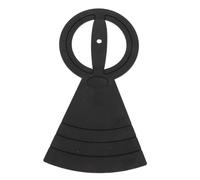 HOODANCOS Silenciador para Platillos y Batería de Goma Resistente, Fácil de Instalar, Adecuado para Principiantes en Prácticas Musicales, Accesorio Único para Batería Negra